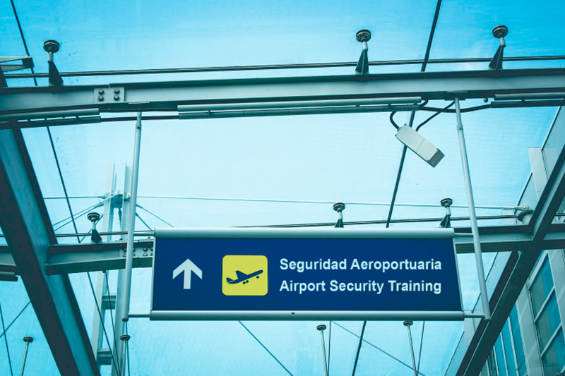 Seguridad en aeropuertos